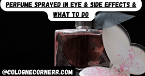 Perfume Sprayed in Eye